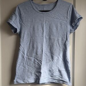 J. Crew Light Blue Short-Sleeve Crewneck Tee